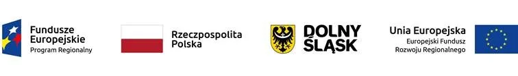 Logotypy: Fundusze Europejskie, Rzeczpospolita Polska, Dolny Śląsk, Unia Europejska